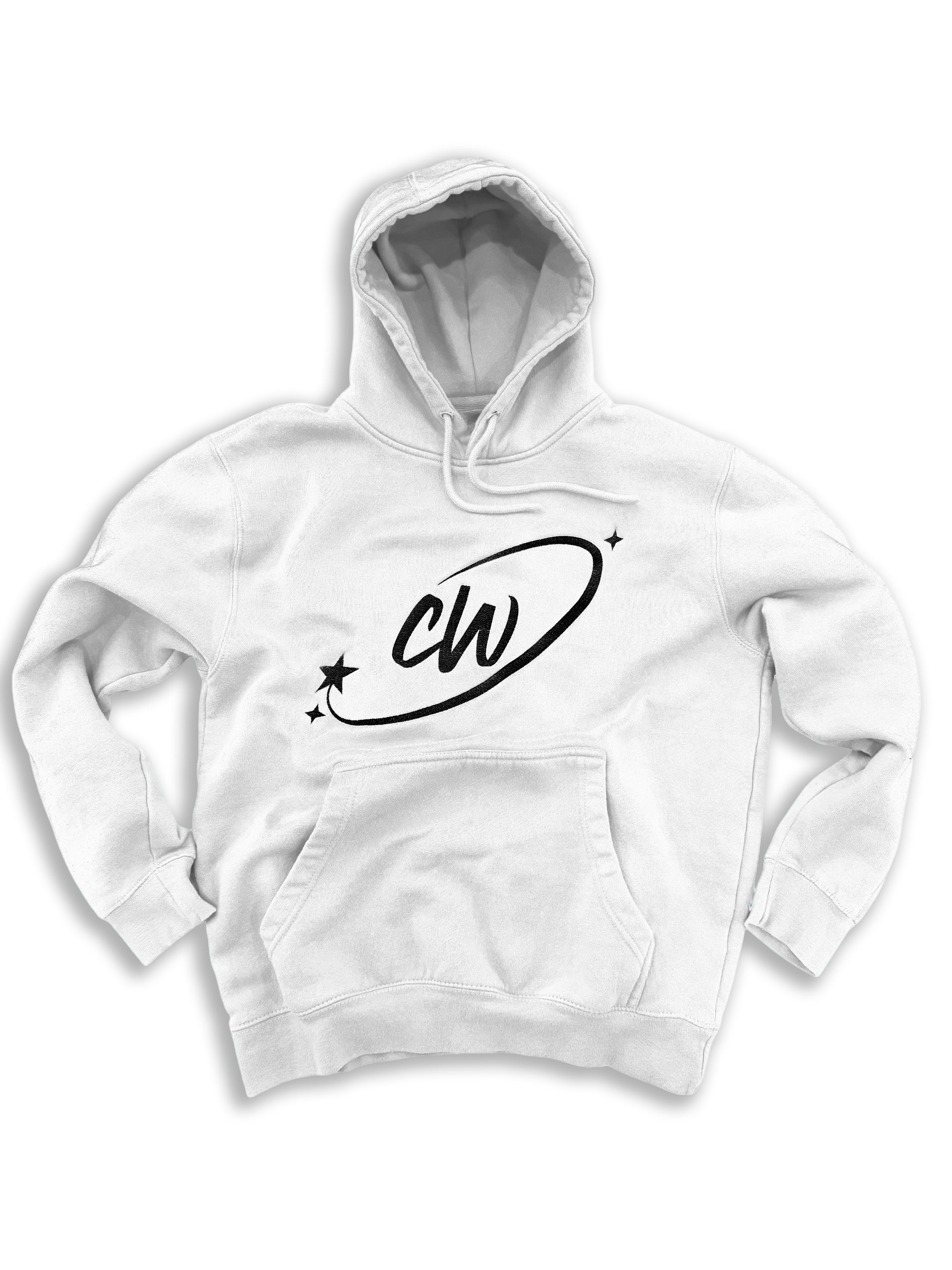 CW WHITE  PREMIUM HOODIE