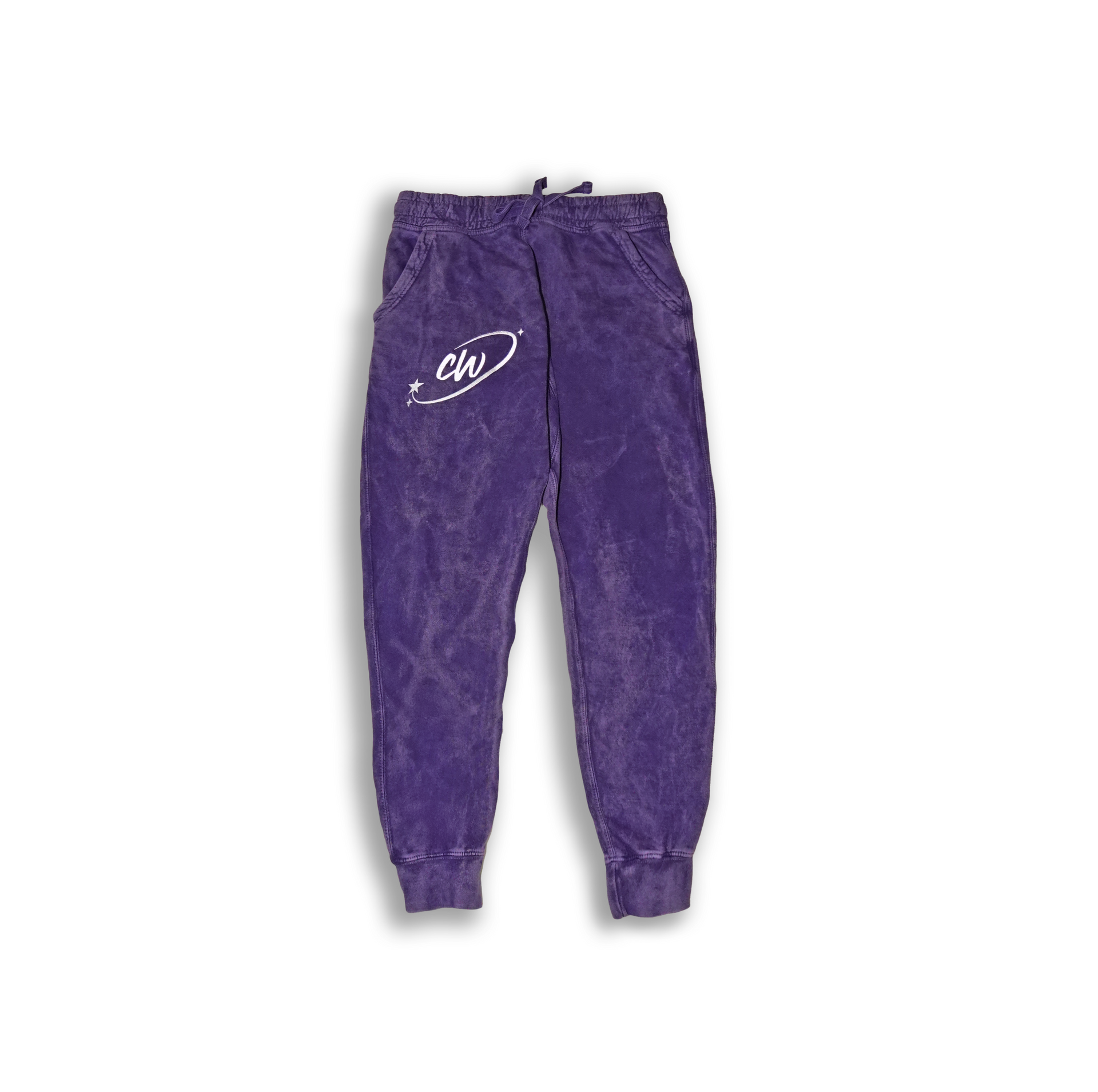 CW CLOUD-PURPLE PREMIUM SWEATS