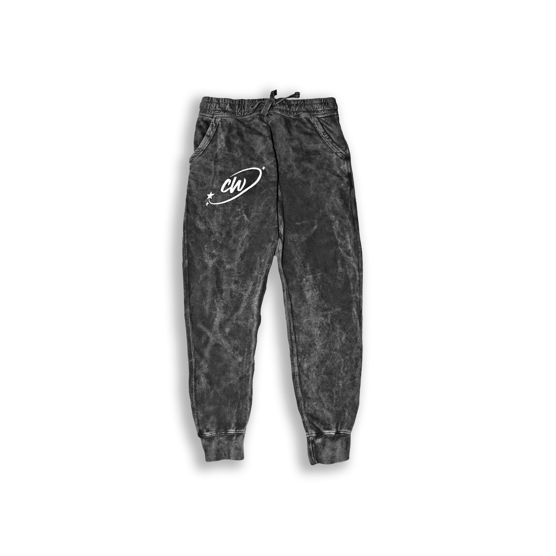 CW CLOUD-BLACK PREMIUM SWEATS