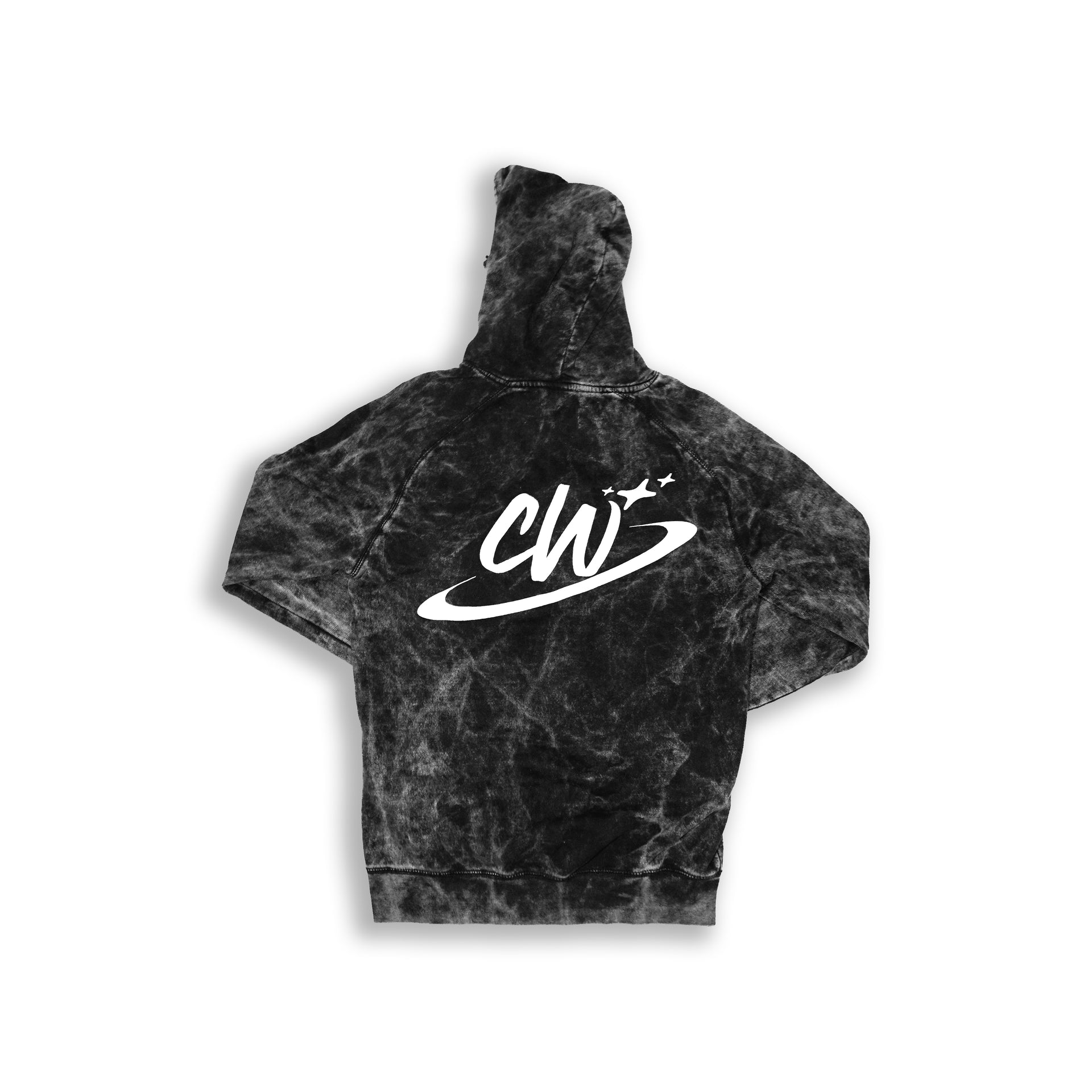 CW CLOUD-BLACK PREMIUM HOODIE MINIMAL