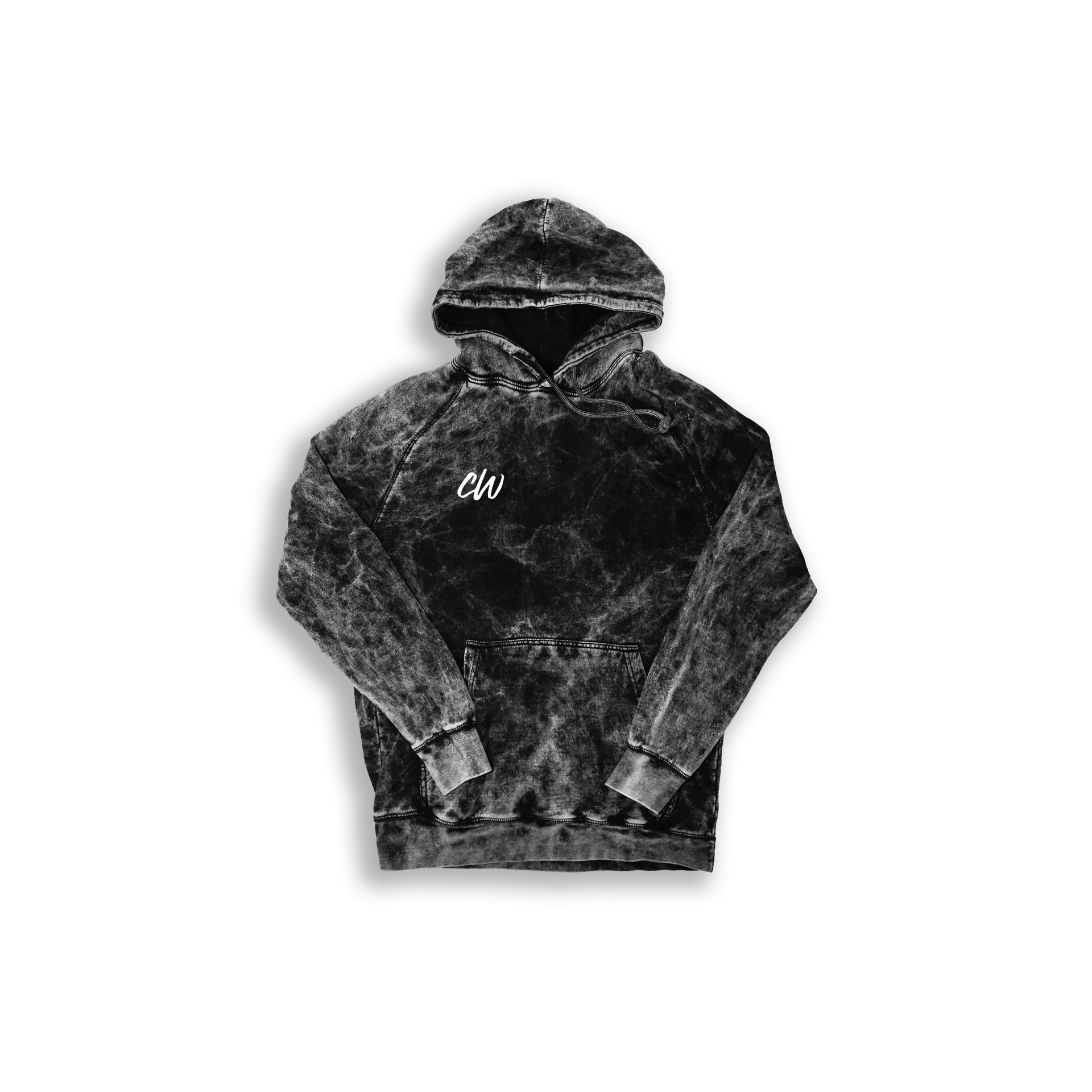CW CLOUD-BLACK PREMIUM HOODIE MINIMAL