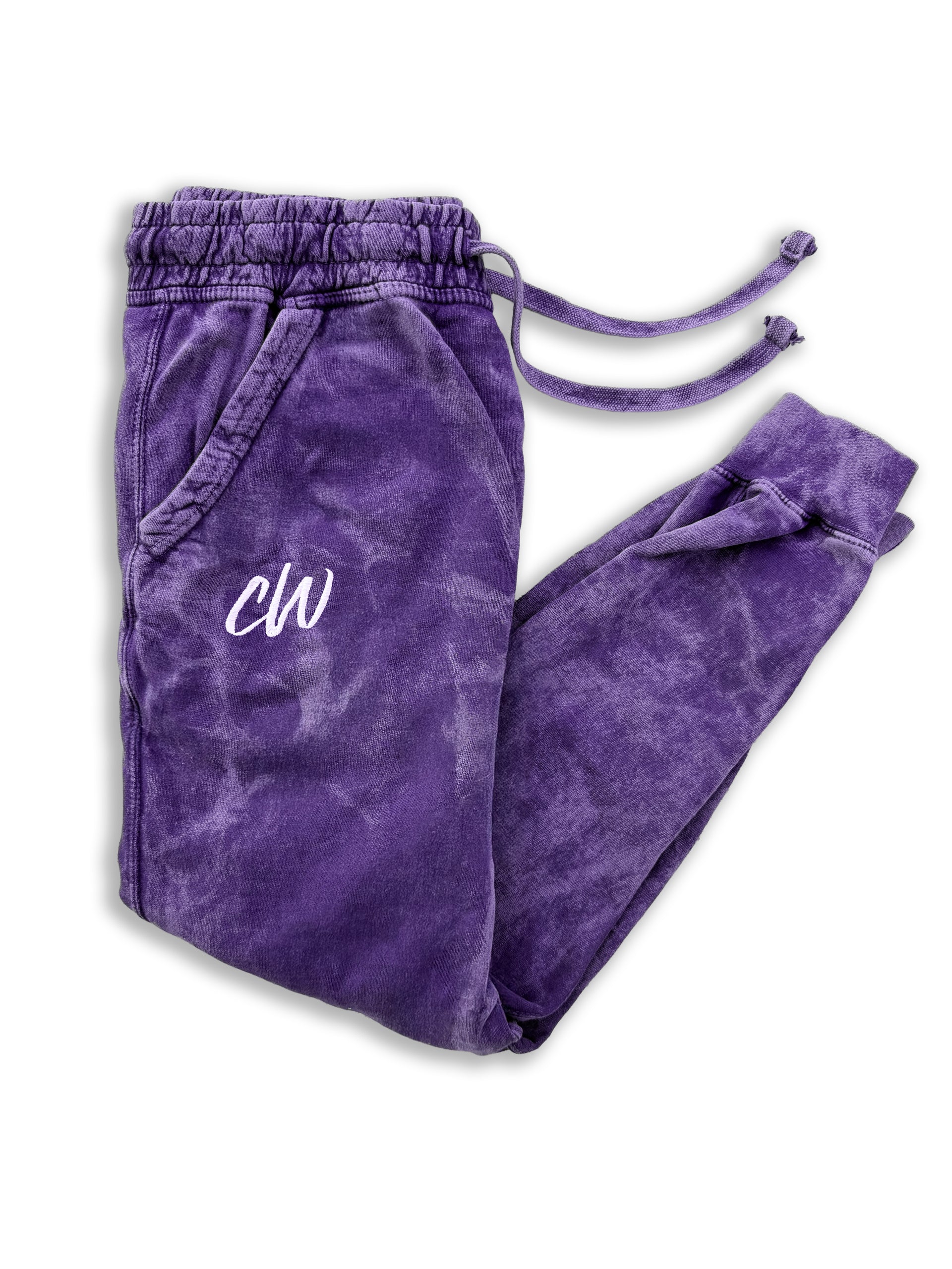 CW CLOUD-PURPLE PREMIUM MINIMAL SWEATS