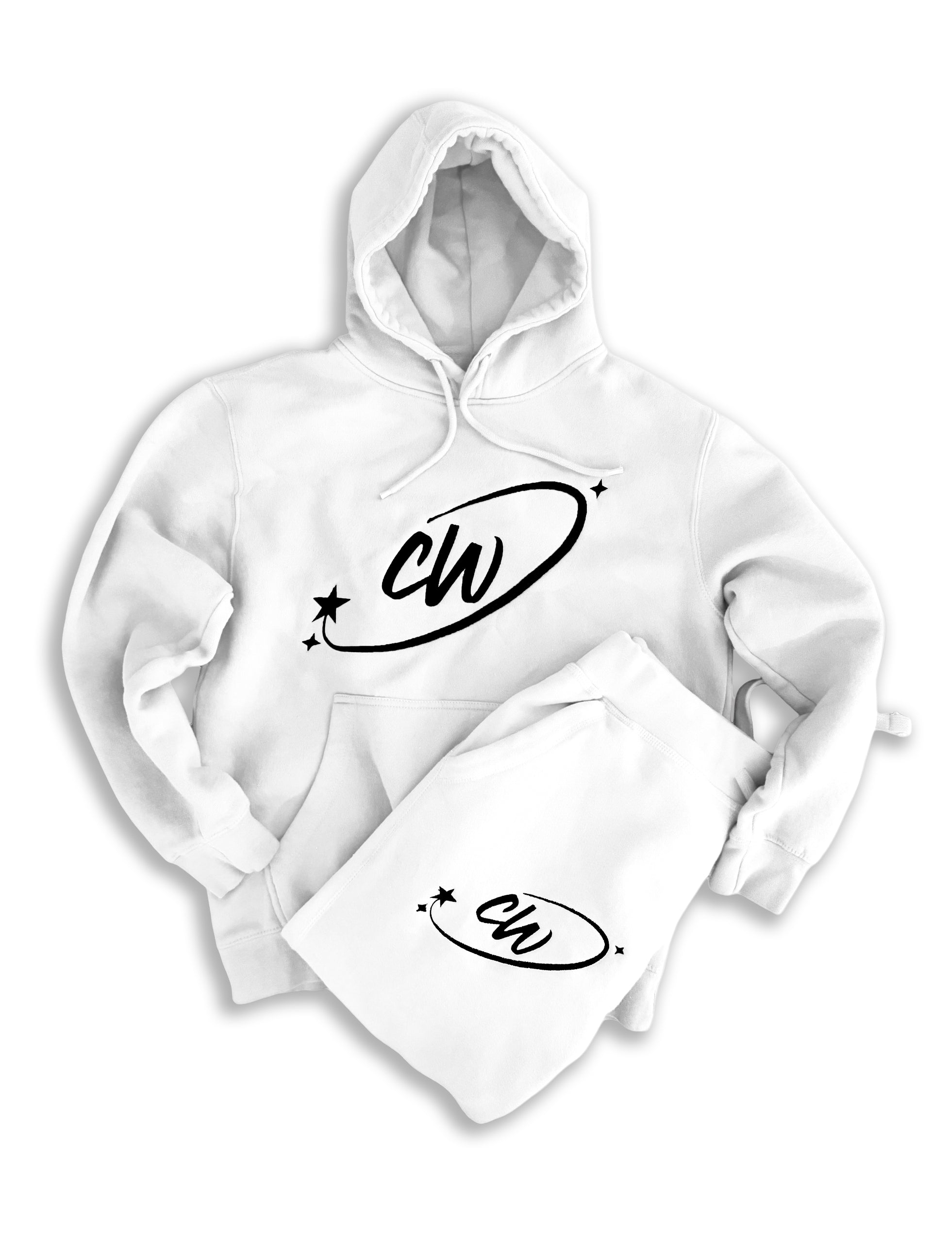 CW WHITE  PREMIUM TRACKSUIT
